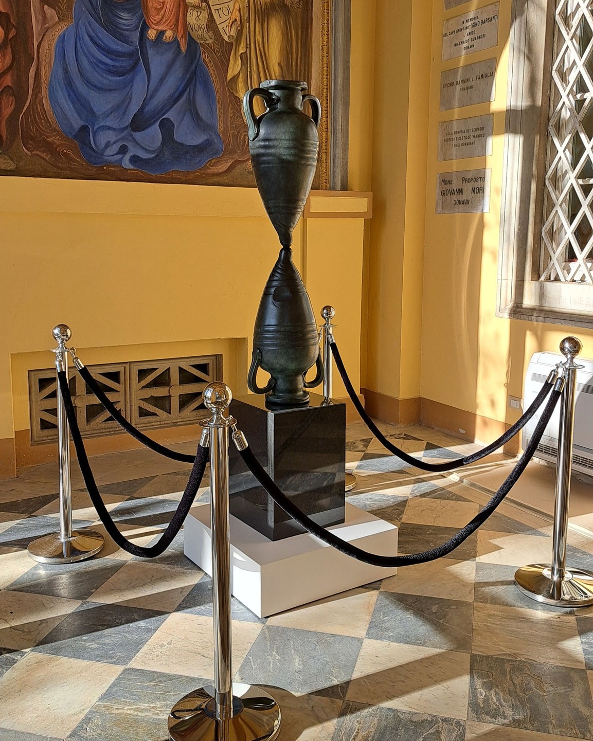 #CONNESSIONE1 - opera scultorea di ALGARCO