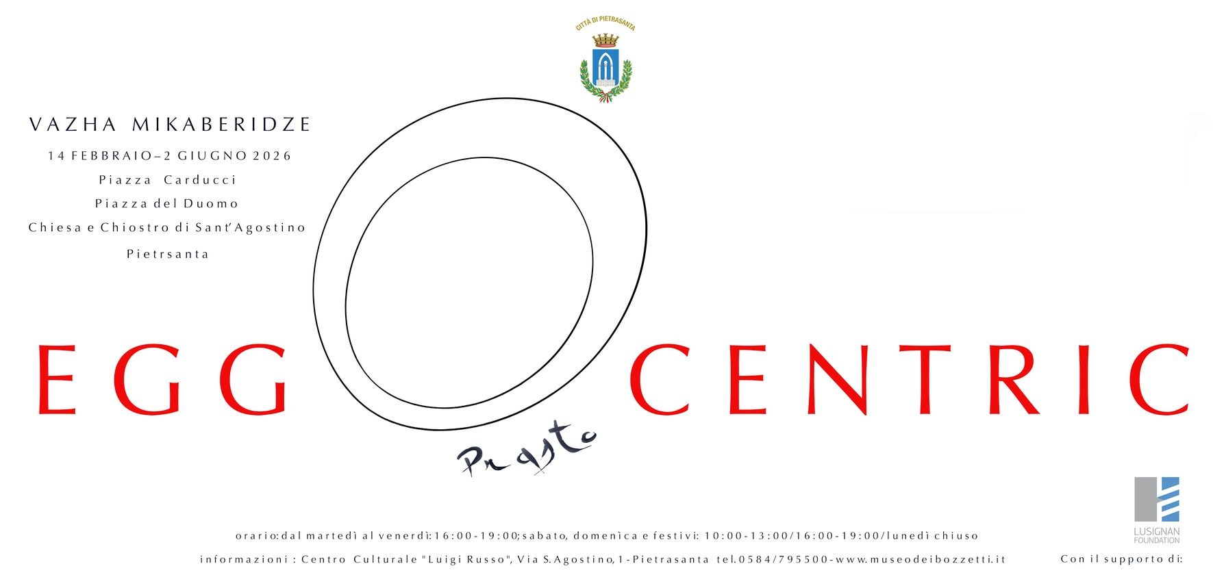 EggOcentric | Personale di VAZHA MIKABERIDZE, in arte PRASTO