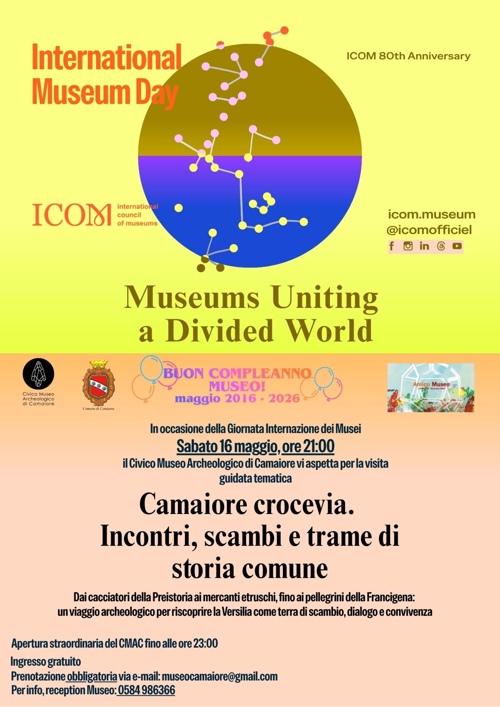 Camaiore crocevia. Incontri, scambi e trame di storia comune