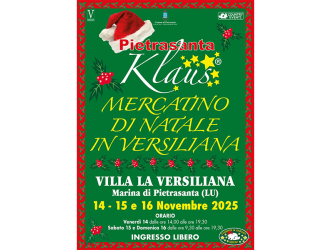 PietraSantaKlaus alla Versiliana- Mercatino di Natale
