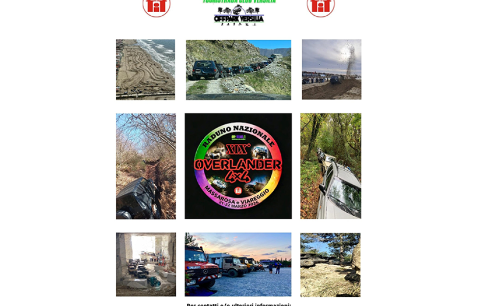 Raduno overlander 4x4 di fuoristrada