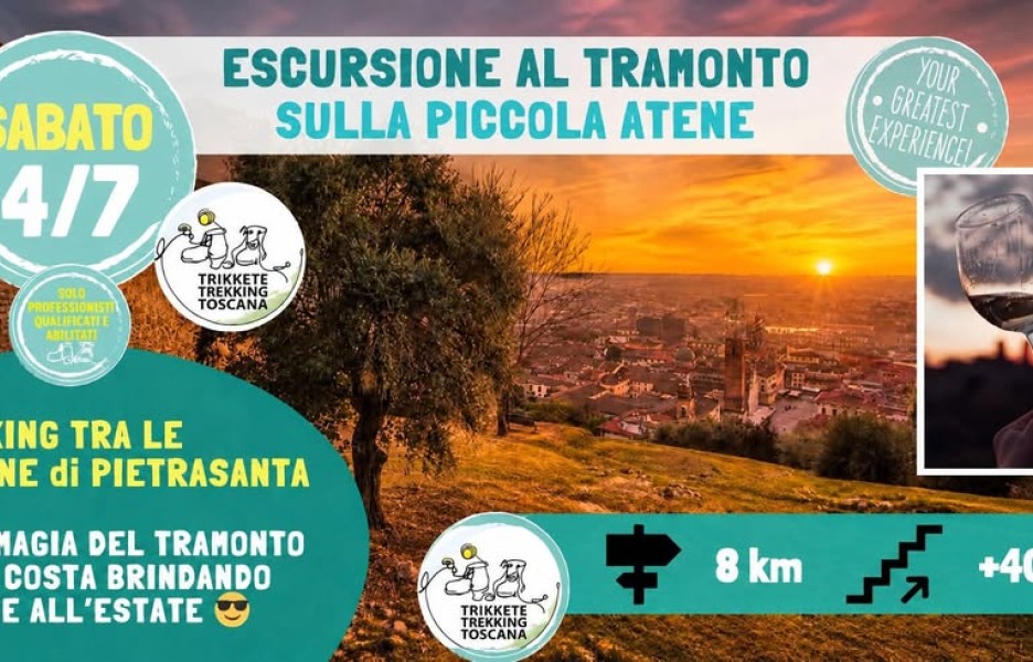 Escursione al Tramonto su Pietrasanta Trekking
