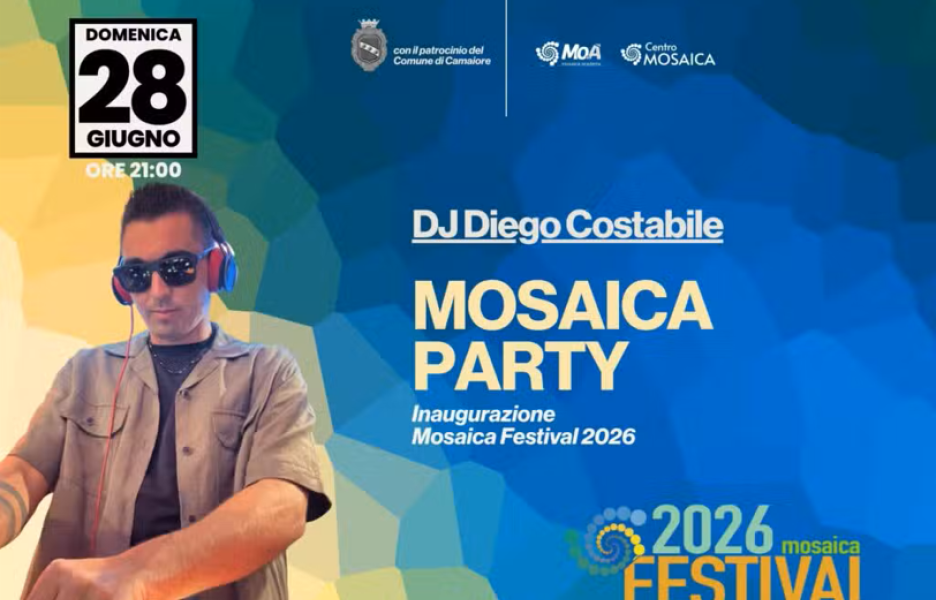Mosaica Party - Inaugurazione Mosaica Festival