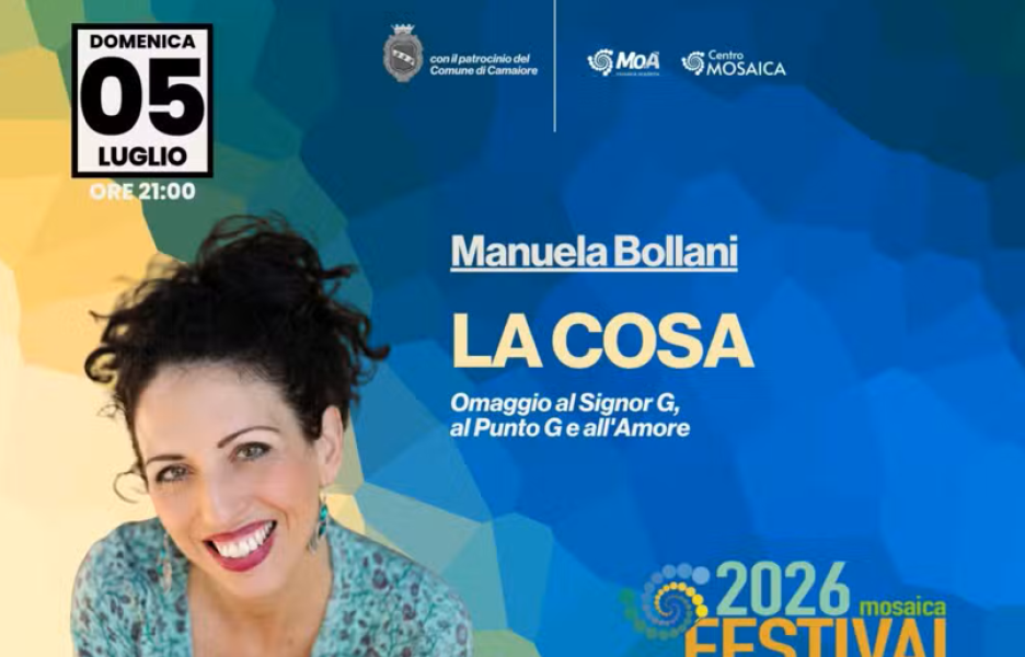 La Cosa – Manuela Bollani – Omaggio al Signor G, al Punto G e all'Amore