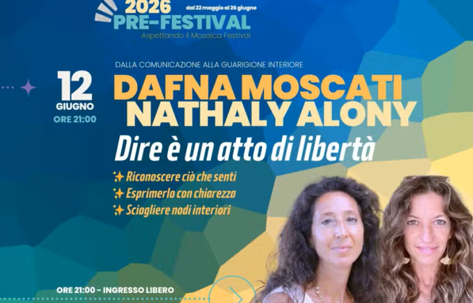 Dire è un atto di libertà - Dafna Moscati e Nathaly Alony
