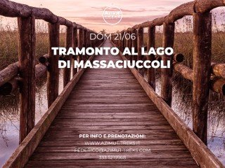 Escursione a Massaciuccoli: verso il Lago al tramonto