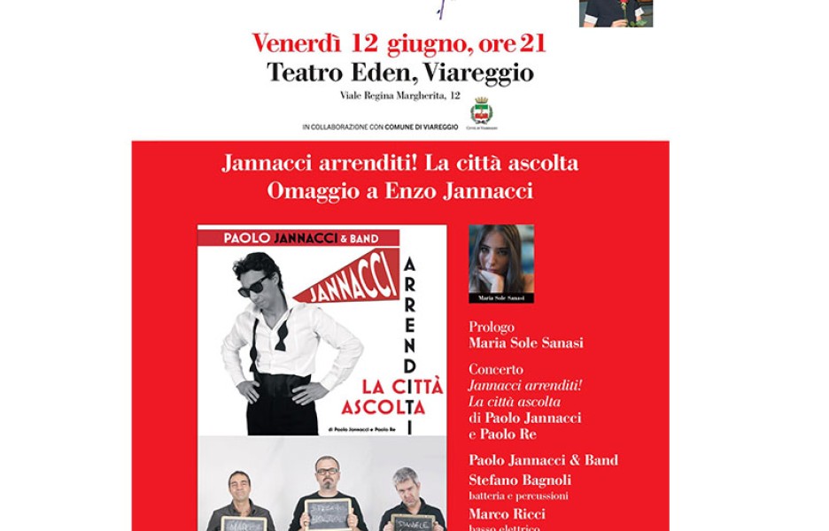 JANNACCI ARRENDITI! LA CITTA' ASCOLTA omaggio a Enzo Jannacci
