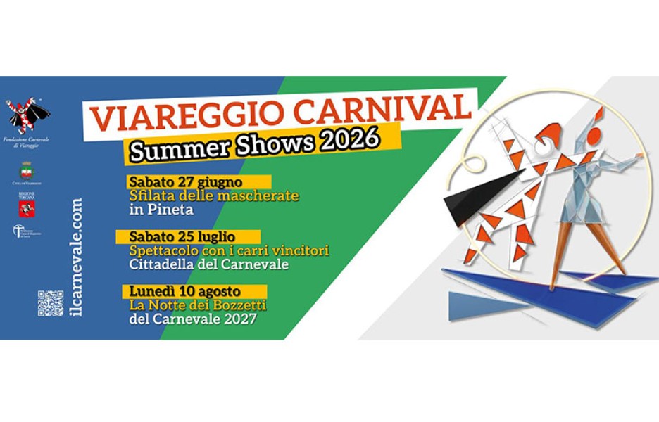 VIAREGGIO CARNIVAL Summer Shows 2026