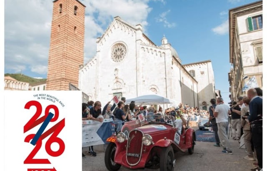 A PIETRASANTA LE 'MILLE MIGLIA' & FERRARI TRIBUTE