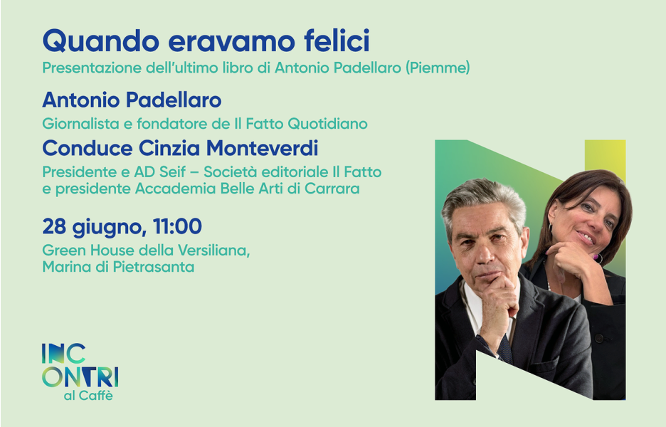 "Quando eravamo felici" Antonio Padellaro