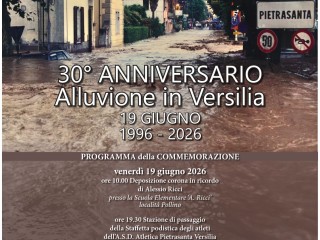 30° ANNIVERSARIO DELL'ALLUVIONE IN VERSILIA | Mostra fotografica