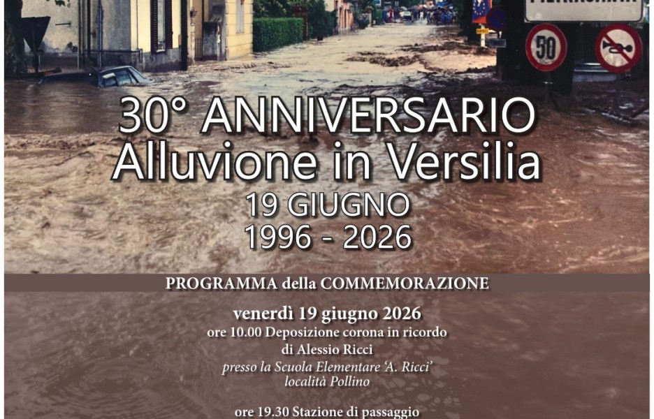 30° ANNIVERSARIO DELL'ALLUVIONE IN VERSILIA | Mostra fotografica