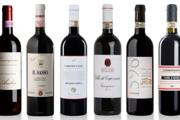 Cena Didattica CARMIGNANO DOCG 2021 Orizzontale alla Cieca