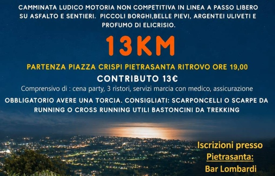 Mille e una notte - Passeggiata sotto le stelle al chiarore della Luna