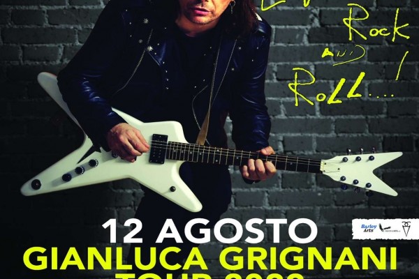Gianluca Grignani living Rock and Roll