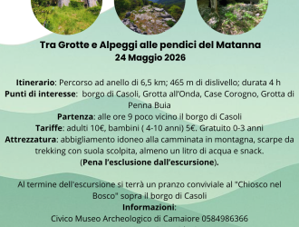 Archeoescursione: “Tra Grotte e Alpeggi alle pendici del Matanna”