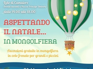 Natale in mongolfiera