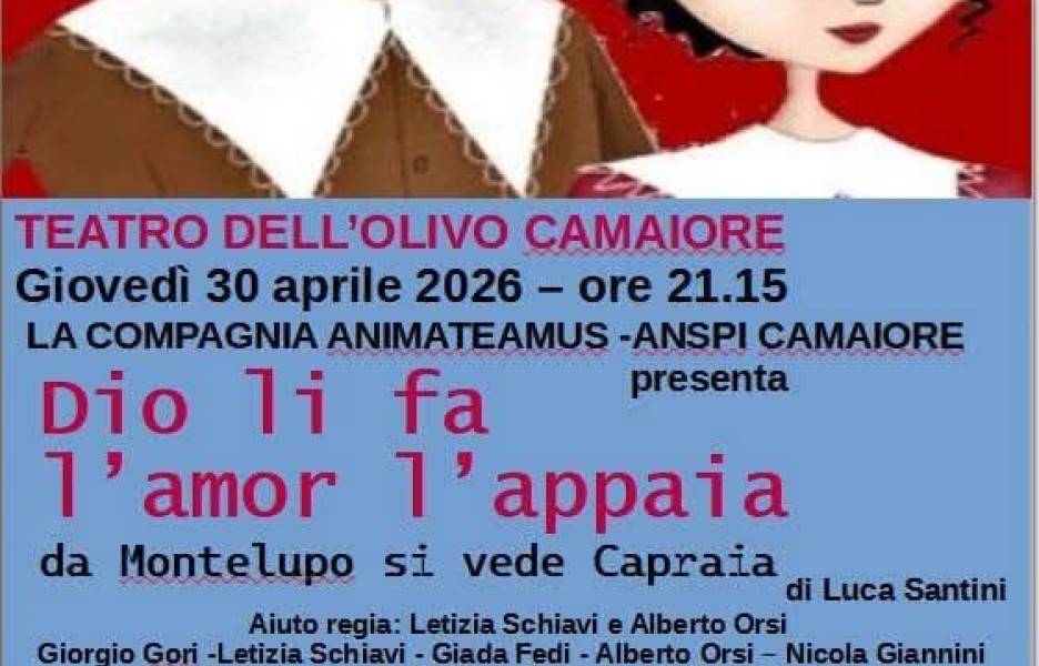 Dio li fa l'amor l'appaia