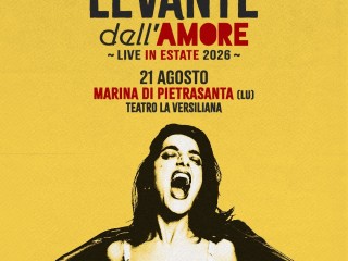 LEVANTE  DELL’AMORE – LIVE IN ESTATE 2026