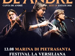 De André canta De André Best of  –  Tour 2026